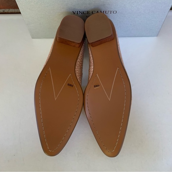 Vince Camuto Kikie cream leather Slip On Flats Loafers Women’s US 8.5 M - Picture 6 of 8